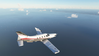 A large wind farm in the English Channel just off the English coast